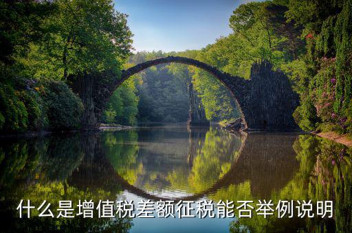 小規(guī)模增值稅差額征收什么意思，什么是增值稅差額征稅