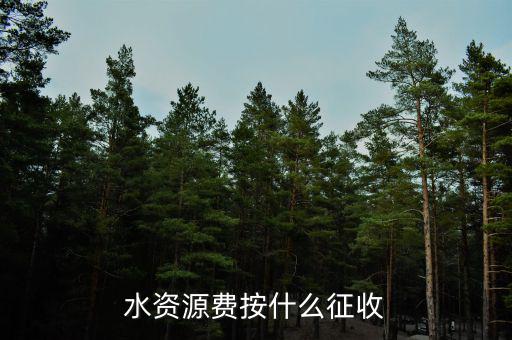 水資源稅實(shí)行什么征收，水資源費(fèi)按什么征收