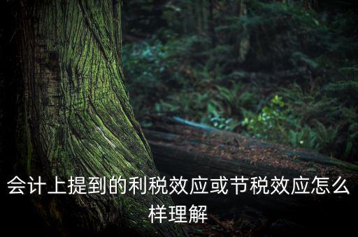 節(jié)稅效應是節(jié)的什么稅，什么是節(jié)稅額