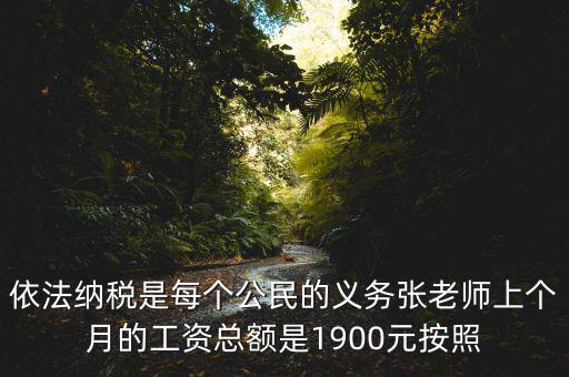 依法納稅屬于什么行為，依法納稅屬不屬于政治義務(wù)