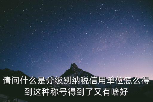 什么是納稅信用等級(jí)，納稅信用等級(jí)null級(jí)是什么意思有什么影響嗎