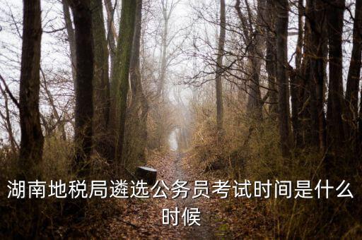 湖南地稅什么時候上班，湖南地稅系統(tǒng)分配到縣以下基層一線工作有前途嗎