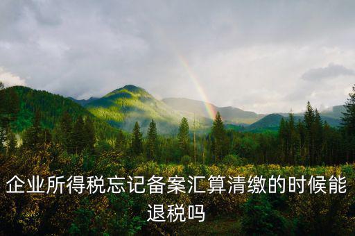 匯算清繳什么時(shí)間退稅，所得稅匯算清繳多交的稅什么時(shí)候要退稅