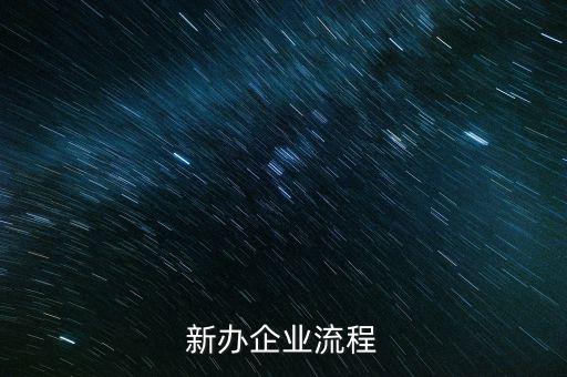 新辦企業(yè)是指什么，新辦企業(yè)流程