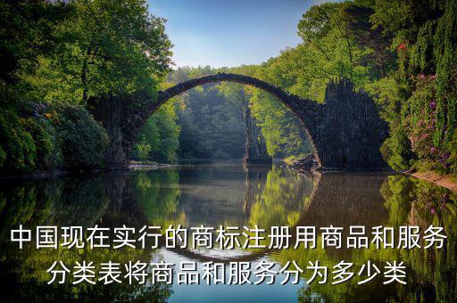中國現(xiàn)在實行的商標注冊用商品和服務(wù)分類表將商品和服務(wù)分為多少類