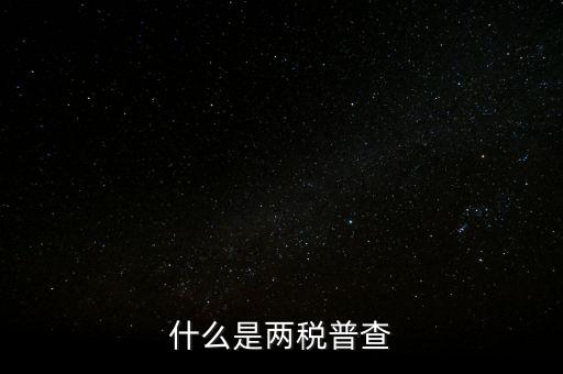 兩稅清查是什么意思，房子的兩稅是什么