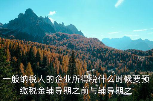 什么時候要預交增值稅，什么時候要預繳增值稅按什么標準預繳