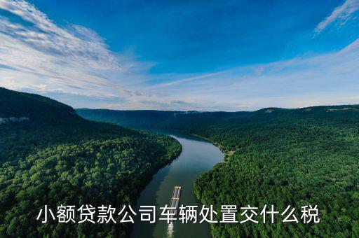 車貸行業(yè)需要交什么稅，小額貸款公司車輛處置交什么稅