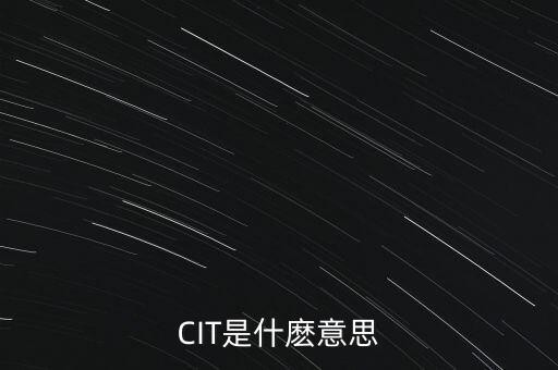 cit是什么稅，附加稅是什么稅