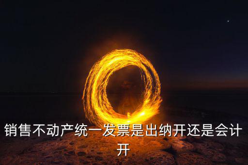 買不動(dòng)產(chǎn)開(kāi)什么票，銷售不動(dòng)產(chǎn)統(tǒng)一發(fā)票是出納開(kāi)還是會(huì)計(jì)開(kāi)