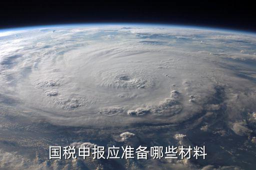 國稅報(bào)稅帶什么，國稅申報(bào)應(yīng)準(zhǔn)備哪些材料