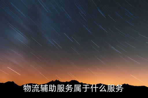 物流輔助服務(wù)費(fèi)是什么意思，服務(wù)費(fèi)是什么
