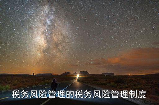 什么叫地稅風(fēng)險(xiǎn)管理，稅務(wù)風(fēng)險(xiǎn)管理的稅務(wù)風(fēng)險(xiǎn)管理制度