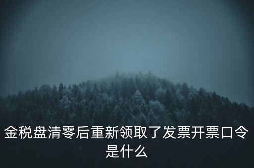 金稅盤口令是什么，金稅盤密碼口令忘記已試個6次還能試嗎