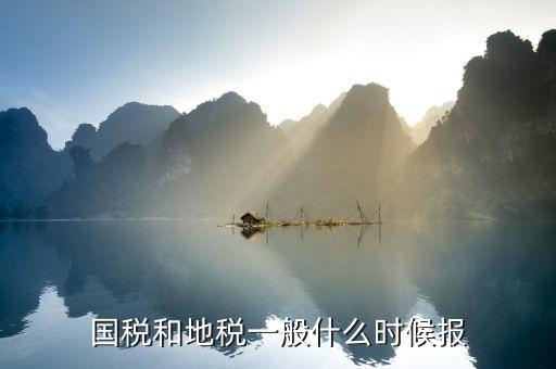 國稅和地稅一般什么時(shí)候報(bào)