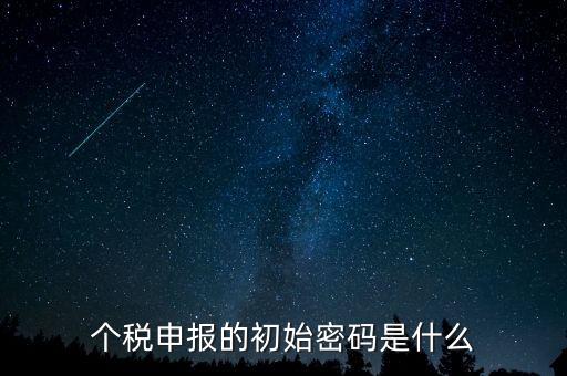 個稅查詢密碼是什么意思，個人所得稅明細申報向稅務(wù)機關(guān)提交的使用哪個密碼 是幾位