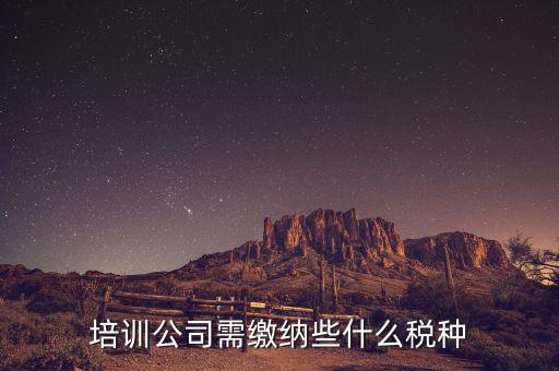 培訓機構依據什么納稅，培訓單位按什么標準納稅