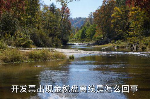 發(fā)票離線金額是什么意思，開發(fā)票出現(xiàn)金稅盤離線是怎么回事
