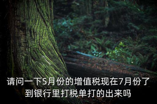 提交了增值稅要什么時候拿稅單，交稅后什么時候才能拿到稅單