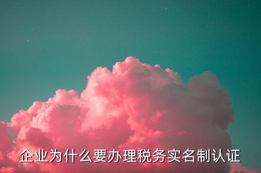 為什么辦稅實名制，國家稅務(wù)實行實名制是為了什么
