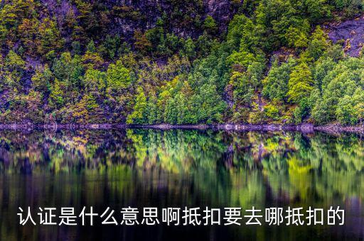 什么是發(fā)票認(rèn)證抵扣，發(fā)票認(rèn)證是什么意思