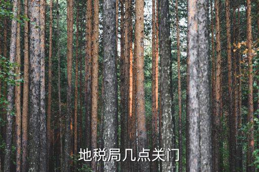 合肥市地稅局什么時候下班，地稅局幾點關門