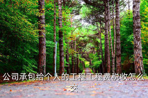 工程如何稅收，工程公司都要交那些稅