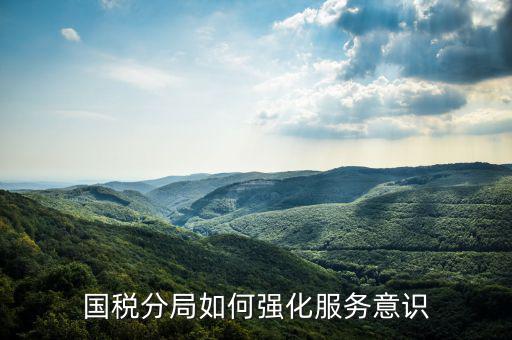 稅務(wù)部門如何做好禮儀服務(wù)，國(guó)稅分局如何強(qiáng)化服務(wù)意識(shí)