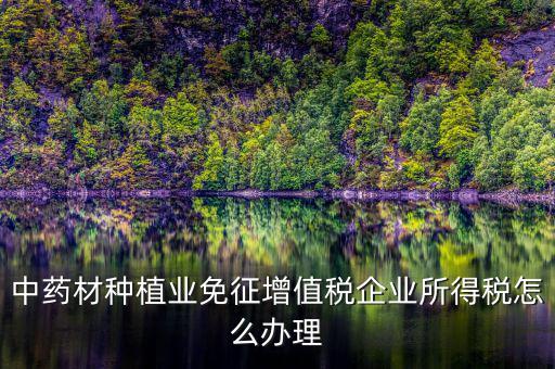 代開的免稅中藥材如何抵扣，中藥材進(jìn)項(xiàng)抵扣