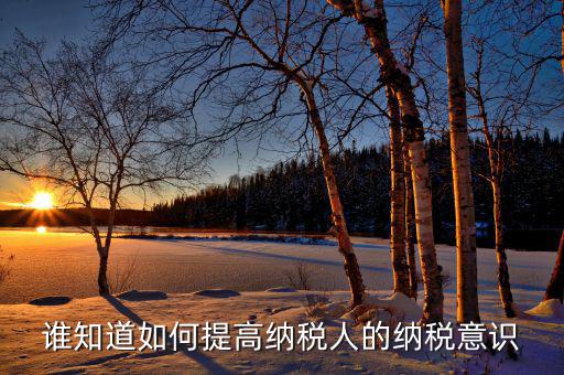 如何提高稅收服務意識，國稅分局如何強化服務意識
