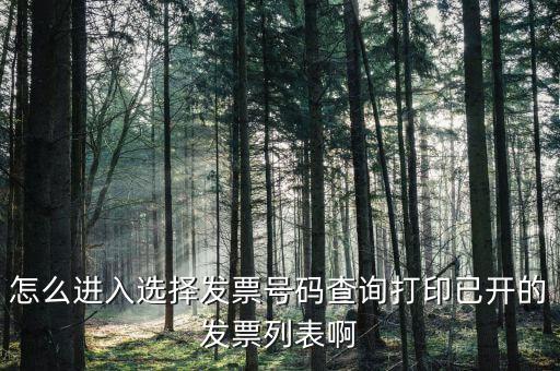 如何根據發(fā)票號碼查詢，如何通過發(fā)票代碼和號碼查詢發(fā)票具體信息