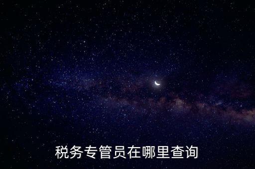 如何在湖南稅務(wù)網(wǎng)站查找稅管員，如何在網(wǎng)上查詢國稅專管員