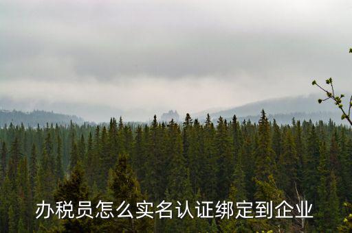 重慶稅務(wù)局辦稅人員如何綁定，個人怎么綁定企業(yè)辦稅員