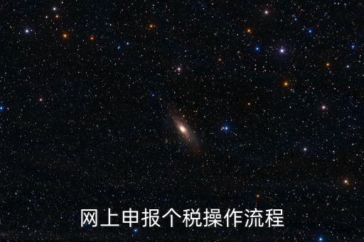 網(wǎng)上申報(bào)個稅操作流程