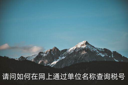 稅號(hào)如何查詢(xún)網(wǎng)站，怎么在網(wǎng)上查企業(yè)稅號(hào)