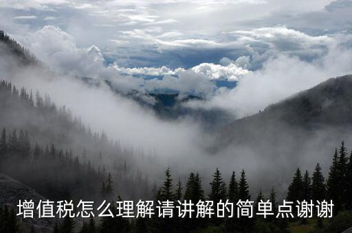 納稅人如何認(rèn)識增值，增值稅的理解