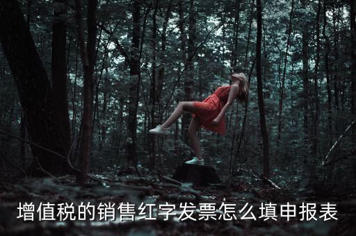 紅字開票金額如何填寫增值稅申報(bào)表，紅字發(fā)票如何填寫增值稅報(bào)表二