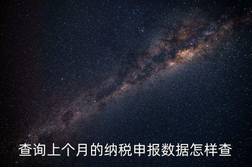 如何查詢湖南個稅申報明細(xì)，查詢上個月的納稅申報數(shù)據(jù)怎樣查