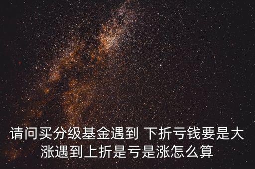 買(mǎi)的150304已經(jīng)下折了怎么辦,一文讀懂!股市大起大落
