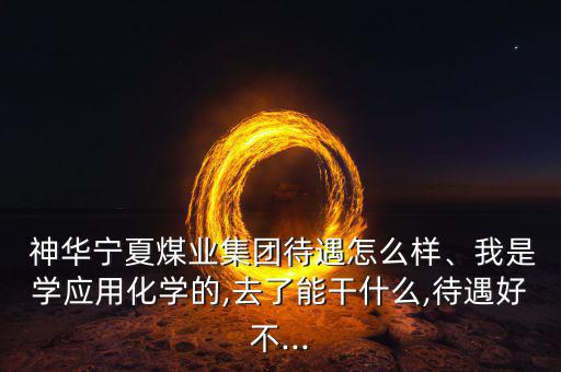  神華寧夏煤業(yè)集團(tuán)待遇怎么樣、我是學(xué)應(yīng)用化學(xué)的,去了能干什么,待遇好不...