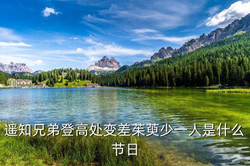 姚氏兄弟登高處變差了有什么，遙知兄弟登高處變差茱萸少一人是什么節(jié)令