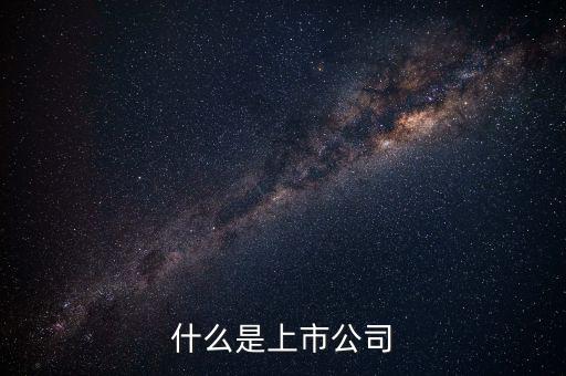 上市公司代表什么，上市公司什么意思