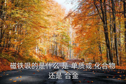 磁鐵吸財(cái)是什么意思，磁鐵吸的是什么 是 單質(zhì)或 化合物 還是 合金