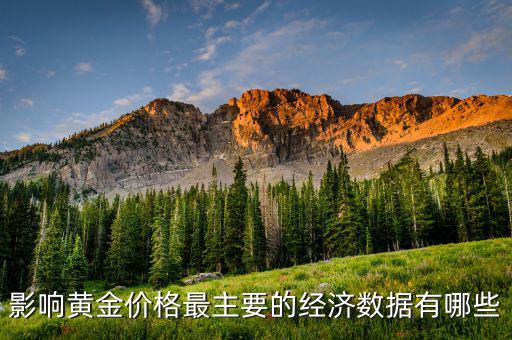 什么數(shù)據(jù)會影響黃金，影響黃金價格最主要的經濟數(shù)據(jù)有哪些
