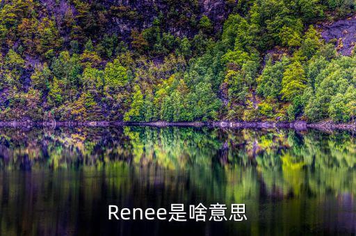 咨信是什么意思，Renee是啥意思