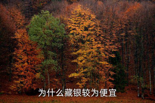 銀為什么便宜，銀子為什么這么便宜