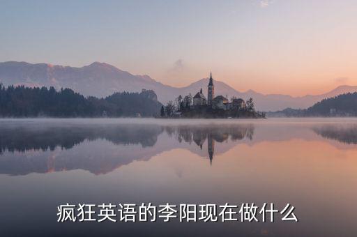 李陽加入什么直銷，瘋狂英語的李陽現(xiàn)在做什么