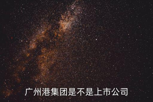 廣州港集團(tuán)什么時(shí)候上市，廣州港集團(tuán)是不是上市公司
