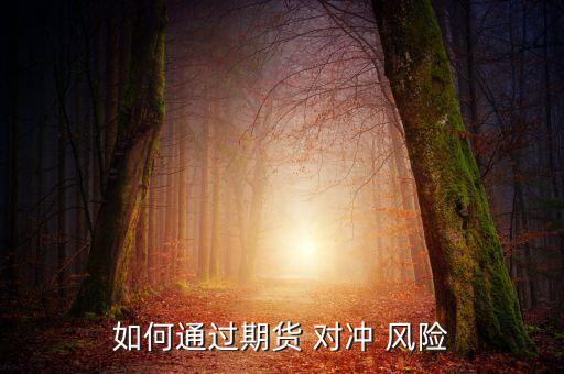 散戶怎么對沖風險,期貨套期保值功能是針對現貨企業(yè)的