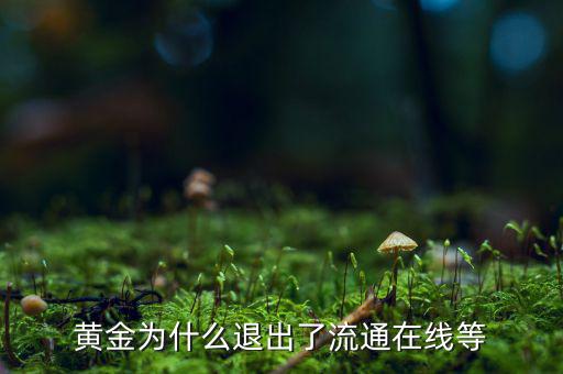 黃金為什么逐漸退出了貨幣舞臺，黃金會不會失去貨幣儲備價(jià)值